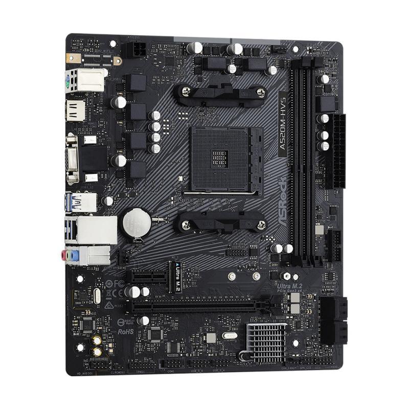 MAINBOARD (เมนบอร์ด)(AM4) ASROCK A520M-HVS - Image 3