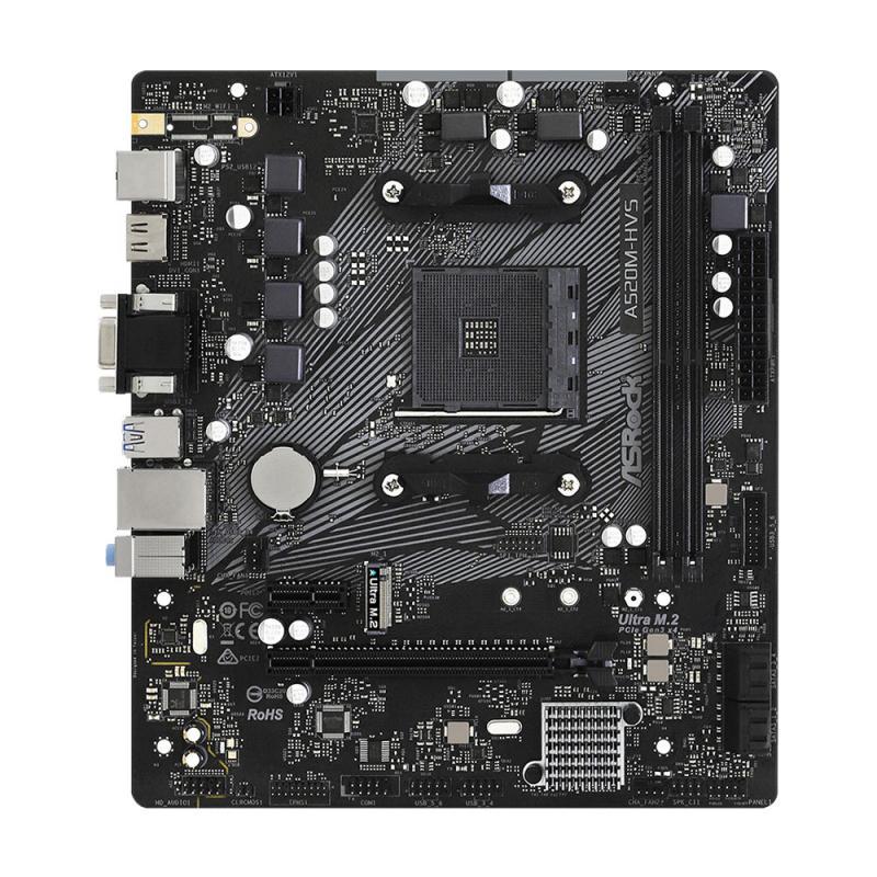 MAINBOARD (เมนบอร์ด)(AM4) ASROCK A520M-HVS - Image 2