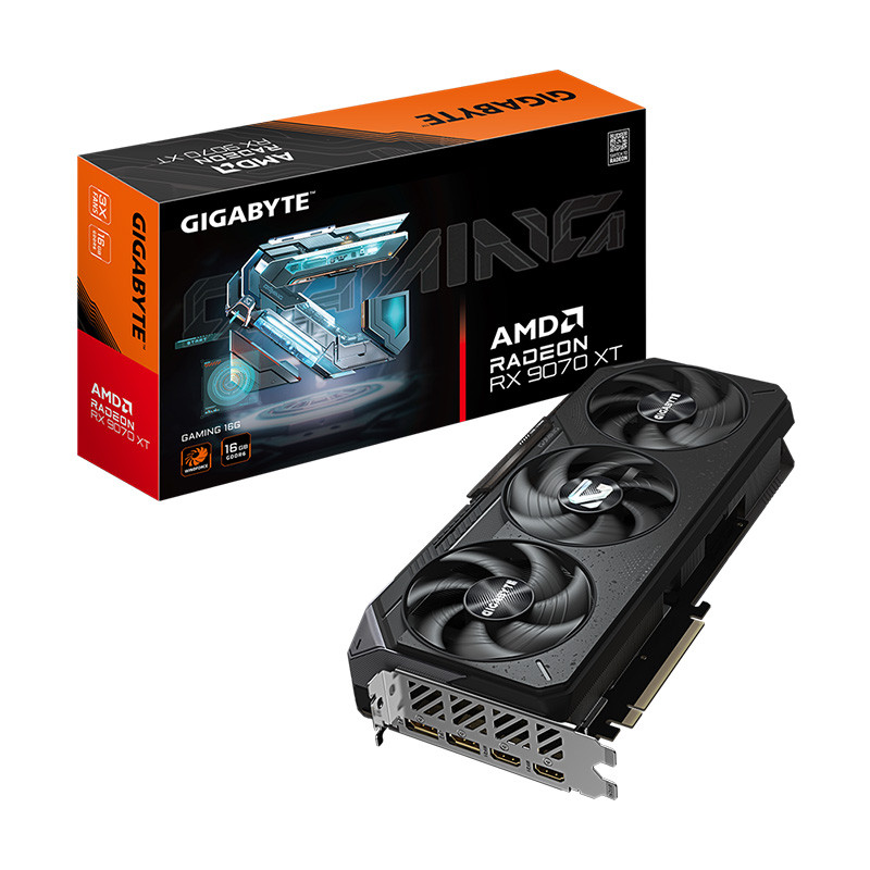 VGA(การ์ดจอ) GIGABYTE RADEON RX 9070 XT GAMING - 16GB GDDR6
