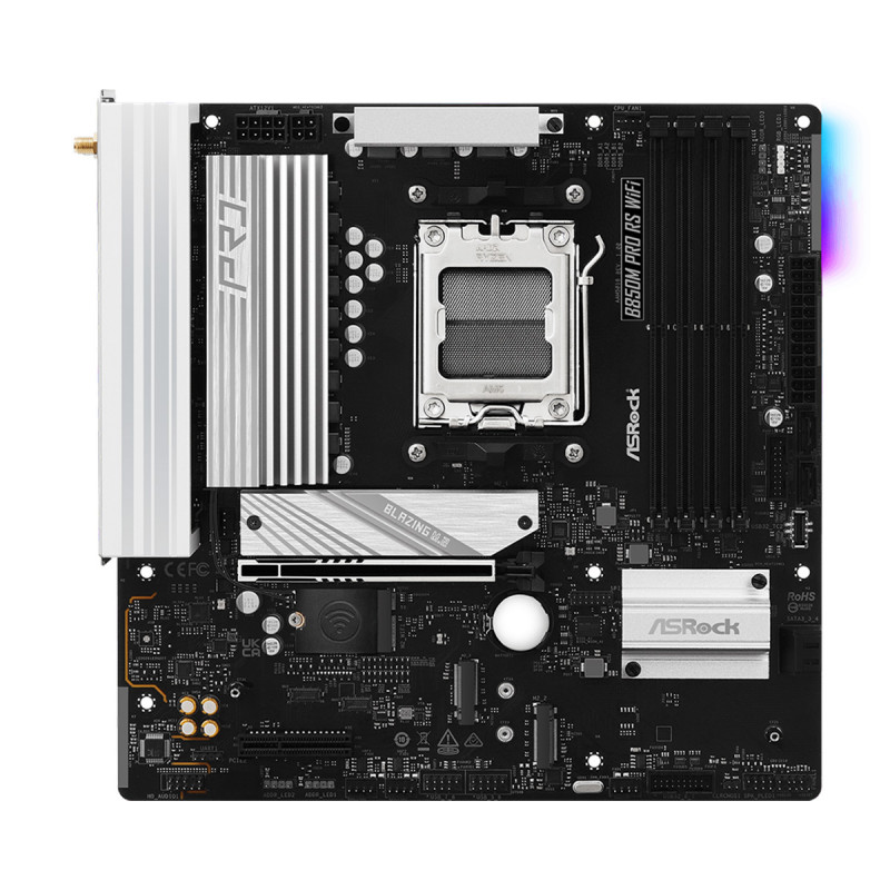 MAINBOARD (เมนบอร์ด)(AM5) ASROCK B850M-PRO-RS-WIFI - Image 2