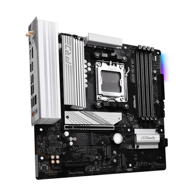 MAINBOARD (เมนบอร์ด)(AM5) ASROCK B850M-PRO-RS-WIFI - Image 3