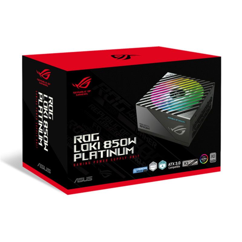 PSU (อุปกรณ์จ่ายไฟ) ASUS ROG LOKI 850P SFX-L-GAMING - 850W (80+PLATINUM) - Image 2