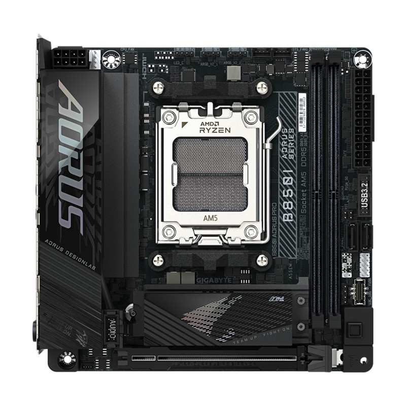 MAINBOARD (เมนบอร์ด)(AM5) GIGABYTE B850I AORUS PRO - Image 2