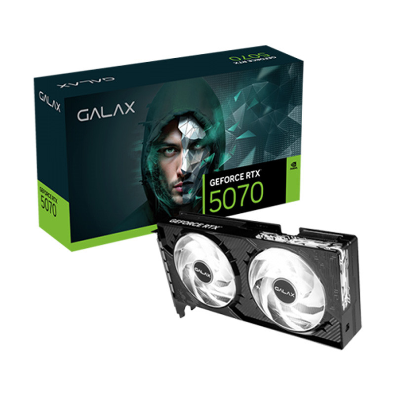 VGA(การ์ดจอ) GALAX GEFORCE RTX 5070 1-CLICK OC PCI-E 12GB GDDR7 192BIT