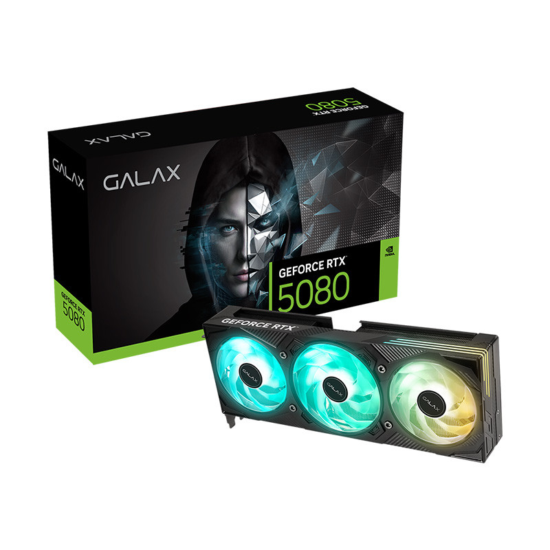 VGA(การ์ดจอ) GALAX GEFORCE RTX 5080 EX GAMER 1-CLICK OC 16GB GDDR7 256BIT