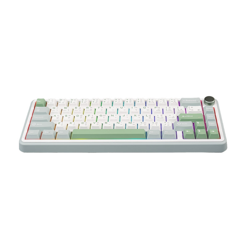 KEYBOARD (คีย์บอร์ด) EGA TYPE CMK8 WHITEGREEN (SAIKO ONE CLICKY) ENTH - Image 2