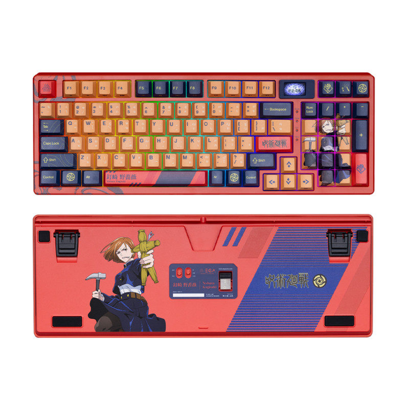 KEYBOARD (คีย์บอร์ด) EGA X JJK KEYBOARD COLOR NBR-K1 NOBARA (JJK-LINEAR SW) (ENTH) - Image 6