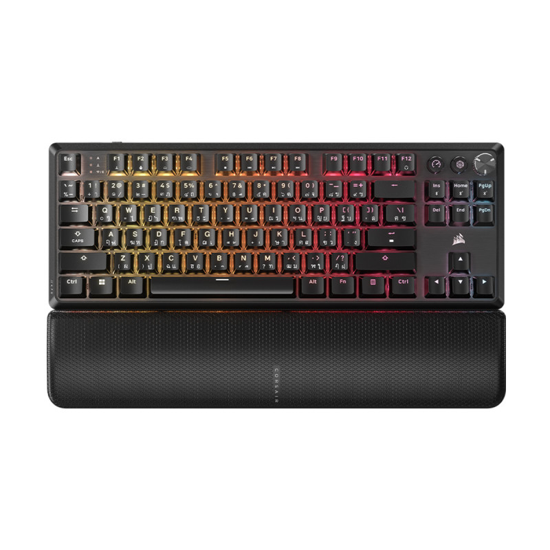 KEYBOARD (คีย์บอร์ด) CORSAIR K70 CORE TKL WIRELESS (CORSAIR MLX RED V2 LINEAR SWITCH) (CH-914901E-TH) (EN/TH)