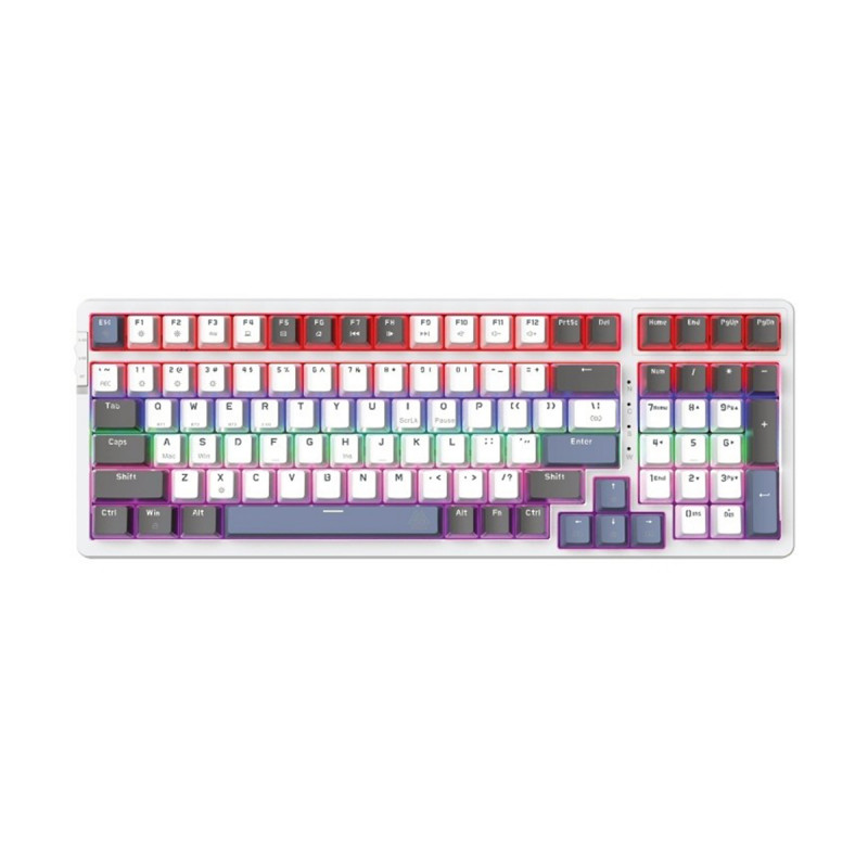 KEYBOARD (คีย์บอร์ด) EGA TYPE CMK9 WHITEBLUE (RED SWITCH) ENTH