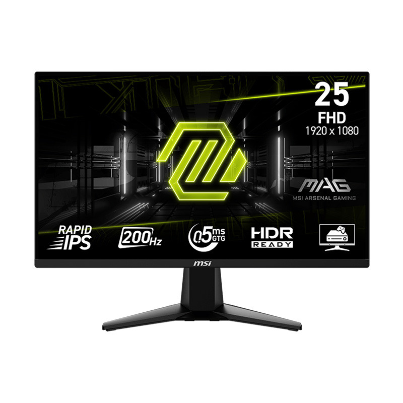 MONITOR (จอมอนิเตอร์) MSI MAG 255F E20 - 24.5 RAPID IPS FHD 200Hz